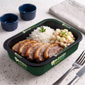 Picanha with Rice & Potato Salad