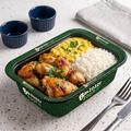 Roast Chicken with Sweet Corn Cream & Rice