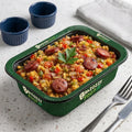 Seasoned Couscous(Cuzcuz) with Capsicum, Bacon & Calabresa
