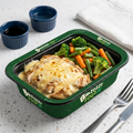 Grilled Chicken with Cheese Sauce & Veggies
